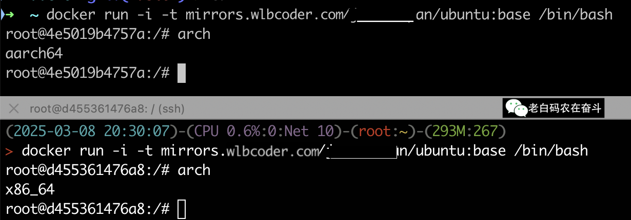 docker-run-on-diff-arch