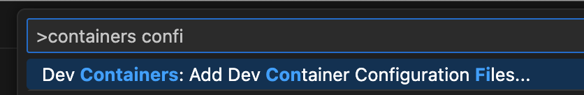 dev-containers-config