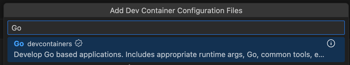 dev-containers-go