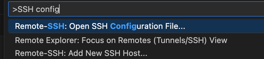 ssh-config
